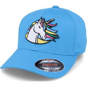Hatstore- Kids Rainbow Unicorn Hawaii Ocean Flexfit - Unicorns Cap
