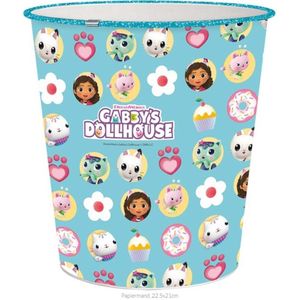 Papiermand Gabby`s Dollhouse, Prullenbak gabby`s dollhouse, Gabby`s dollhouse , Prullenbak, Papiermand