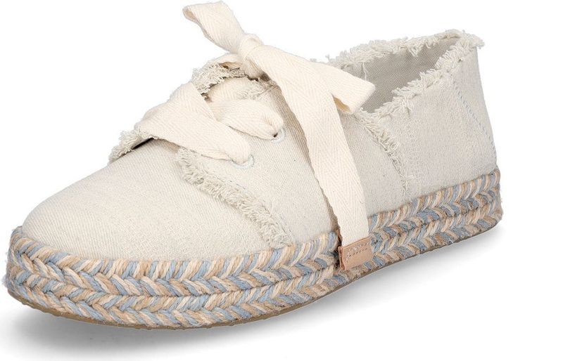 TOMS - Espadrilles - Offwhite - Denim - Met Plateau