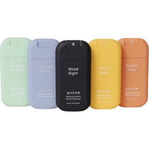 HAAN 5-Pack Mix Handspray Handverzorging Navulbaar 5x 30ml