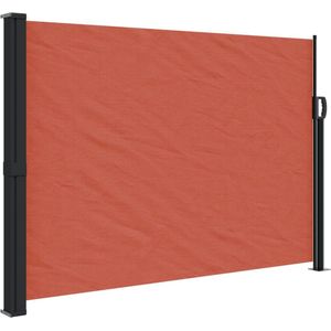 vidaXL - Windscherm - uittrekbaar - 140x500 - cm - terracotta