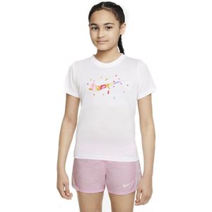 Nike Dri-Fit sportshirt meisjes wit