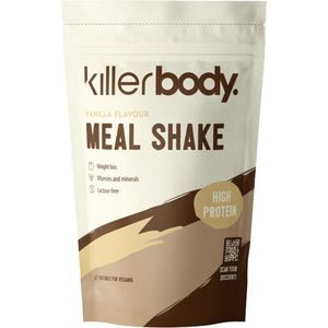 Killerbody Maaltijdshake - Vanilla - 1000 gr - Draagt bij aan Gewichtsverlies - Eiwitrijke Maaltijdvervanger