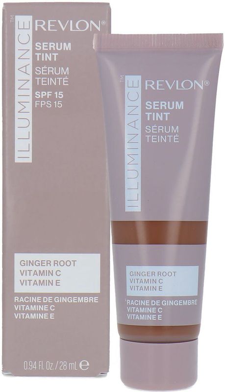 Revlon - Illuminance Tinted Serum - 28 ml - 517 Amber - Huidverzorging met SPF 15