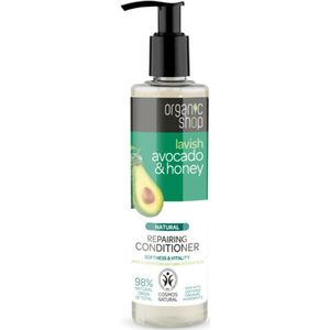 Organic Shop - Natural Repairing Conditioner - Avocado & Honey - 280 ml - 1 stuk