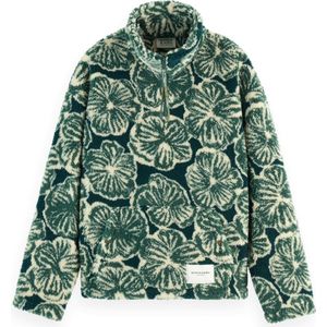 Scotch & Soda POLAR FLEECE ZIP SWEATSHIRT Heren Trui - Maat M