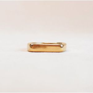 Ava & Imber Signet Ring Goud | Maat 17 | Dames Zegelring Goud Waterproof Stainless Steel