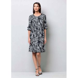Alba Moda Kleid Kleid mit grafischem Dessin