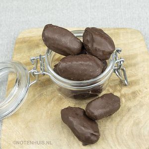 Minuz! Chocolade - Medjoul dadels met suikervrije melkchocolade - 200 gram