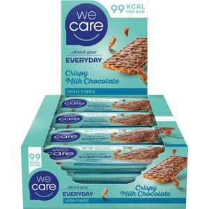 WeCare Mijn Moment snackreep melkchocolade 20 x 20G