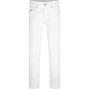 Tommy Hilfiger NORA WHITE Meisjes Broek - White - Maat 14