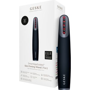 GESKE Skin Firming Wand | 7 in 1 | Anti-aging | MicroCurrent Facelift | Huidverzorging | Rimpels verwijderen voor een stevige huid | Gezichtsversteviger | Rode LED Light Technology