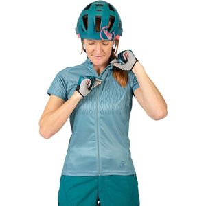 Endura Hummvee Ray Jersey Met Korte Mouwen Blauw XS Vrouw