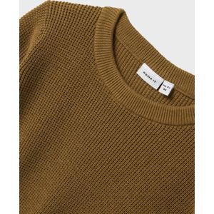 Name It mini jongens trui KANTO Brown Regular Fit