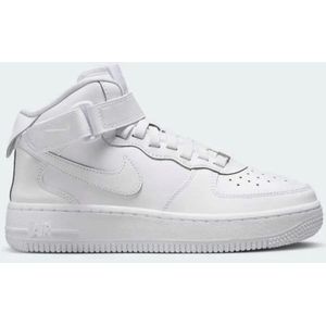 Nike Air Force 1 Mid EasyOn GS - Maat 33.5 - Wit - Sneakers Kids