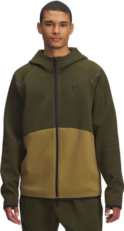 Under Armour - Unstoppable HD - Hoodie - Groen - Full-Zip