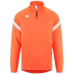 Kappa - Dolvole - Sweatshirt - Halve Rits - Heren - Nauw Aansluitend - 100% Polyester