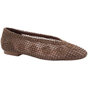 Bibi Lou - Ozuna - Ballerina's - Zwart - Textiel