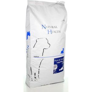 Natural Health Droogvoer NH Dog Fish & Rice Large Bite - 12,5KG