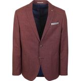 Suitable - Colbert - Bordeaux - Leek Structure - Heren Blazer