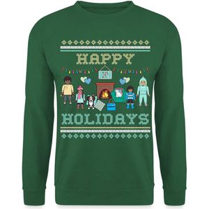 Playmobil Familie Happy Holidays Ugly Christmas Sweater Heren