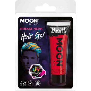 Moon Creations - Moon Glow - Intense Neon UV Haargel - Rood