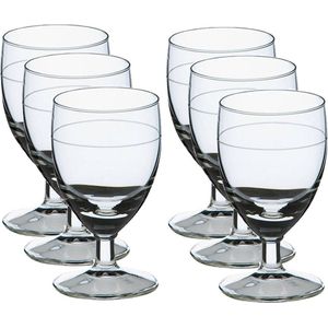 Royal Leerdam Likeur/borrelglazen - 12x stuks - transparant - Gilde serie - 35 ml