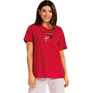 Dames Pyjama 'Starfish Red'