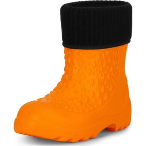 Ladeheid Kinder Regenlaarzen - Thermo Rubberlaarzen Vederlicht - EVA - LA-DW-KidsWinter - Oranje - 34/35