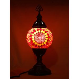 Oosterse mozaïek tafellamp (Turkse lamp)  ø 12 cm Bol