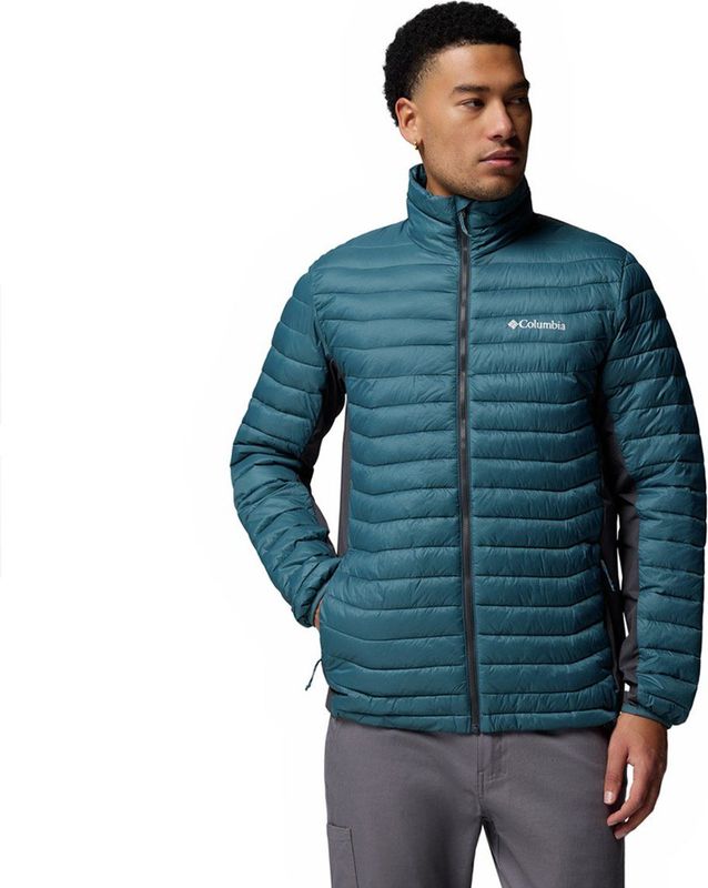 Columbia - Powder Pass - Hybrid Jas - Blauw