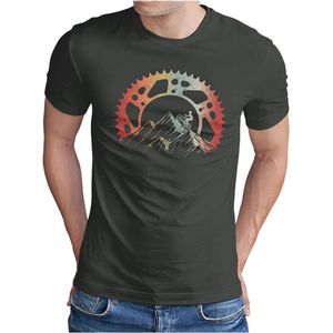 Mountainbike T-Shirt voor Heren - Fiets Offroad Mountainbike MTB in Maten S - 4XL