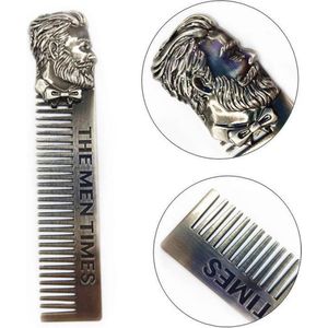 Missan RVS Kam - Barbier Kam - Haarkam - Kam