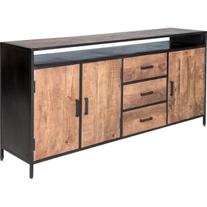 Livingfurn - Dressoir Sturdy Open 180 cm - Mangohout