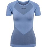 Hummel - Dames Top - Zwart - Naadloos - Comfortabel Materiaal