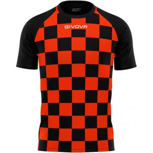 Sports jersey givova dama orange-black, xl