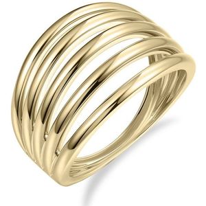 Gisser Jewels Goud Ring Goud VGR047 - VGR047-58 - Sieraad - 14 Karaat Goud