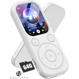 Equivera MP3 Speler Bluetooth - MP3 Speler - MP3 Speler met Bluetooth - MP3 Speler Bluetooth met FM Radio