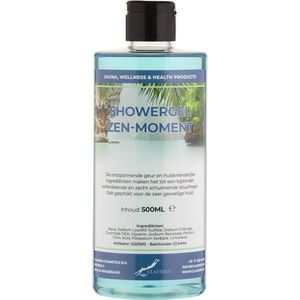 Douchegel Zen Moment 500 ml - met klepdop - transparant - Showergel