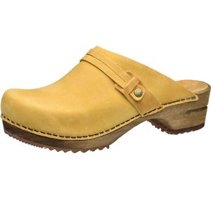 Sanita Wood-Ursana Open GEEL - Maat 41