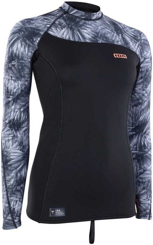 Ion - Neo Top 2/2 Mm - Rash Guard - Zwart - Lange Mouwen