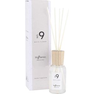 My Senso - Geurstokjes 'N° 9' (White Flower, 100ml)