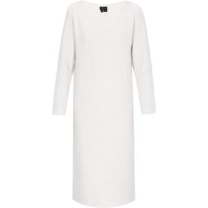 DreiMaster Klassik Gebreide jurk  offwhite