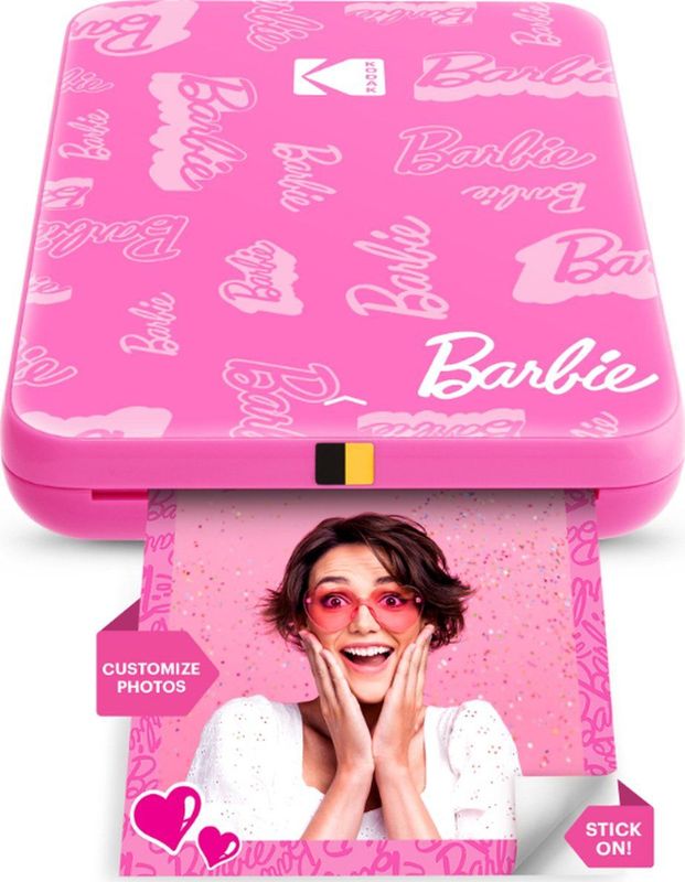 Kodak - Step Printer Slim Barbie Printer - Signature Style - Instant Printing - Pocket Printer