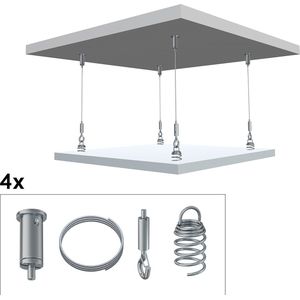 Artiteq Schilderij Ophangsysteem All-in-one Plafond Akoestiek Met Zelfklemmende Plafondhanger