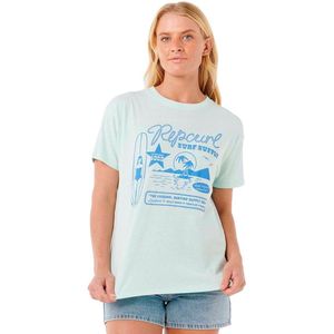 Rip Curl Surf Supply Relaxed T-shirt Met Korte Mouwen Blauw XS Vrouw
