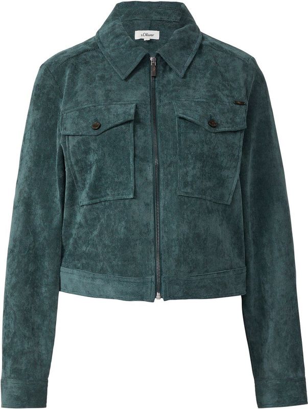 s.Oliver - 2170187 - Corduroy Damesjack - 6933