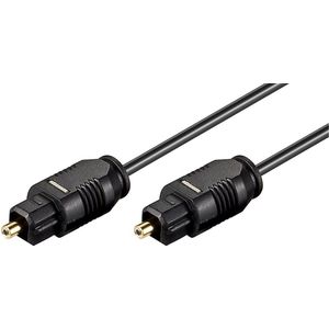 Digitale optische Toslink audio kabel - 2,2mm / zwart - 0,50 meter