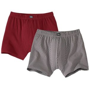 ATLAS FOR MEN - Set van 2 stretch boxershorts - Heren - Verkrijgbaar in grote maten - XXL