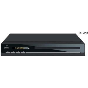RFWR® Multiformaat DVD-speler met HDMI en AV-uitgang | DVD/CD/MP3/USB | Afstandsbediening en SCART-adapter